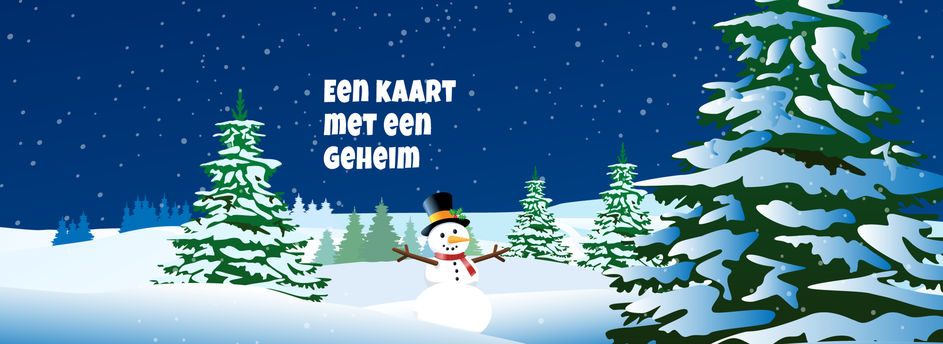 Een kaart met een geheim